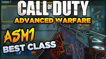 Advanced Warfare - BEST "ASM1" CLASS SETUP! - Best SMG in COD AW