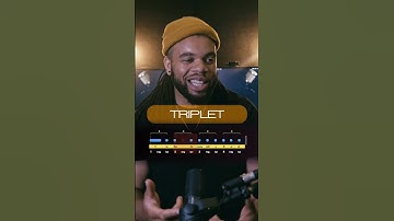 The Science of Rap: Khantrast-ing triplets with regular subdivisions #musictheory #rapeducation