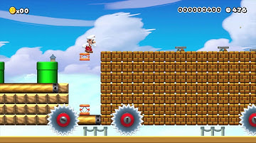 Planes, Tains & Auto Scroll. by Kevin - Super Mario Maker - No Commentary 1AE