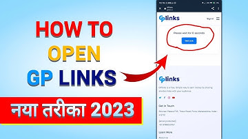 💥How to open gp link in hindi || Gplink se download kaise kare || #gplink