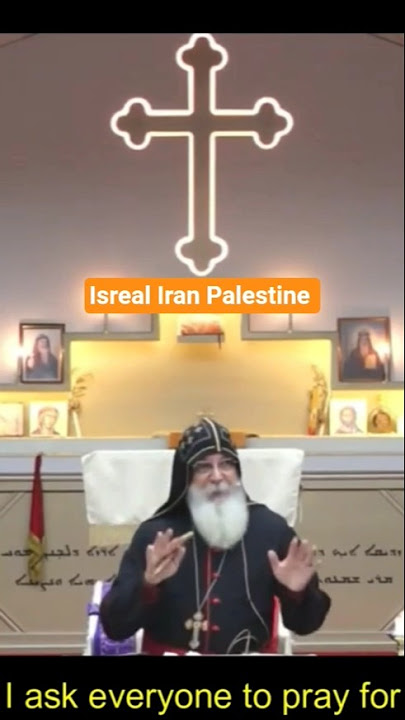 Iran-Isreal Bishop mar mari emmanuel speak #trending #churchinfo #wordofgod #news #christianposts