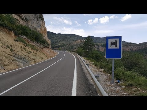 Spain: A-226 + A-227 Cantavieja canyons (Maestrazgo)