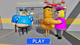 SECRET LOVE | Nugget Barry FALL IN LOVE WITH Police Girl? SCARY OBBY ROBLOX #roblox #obby