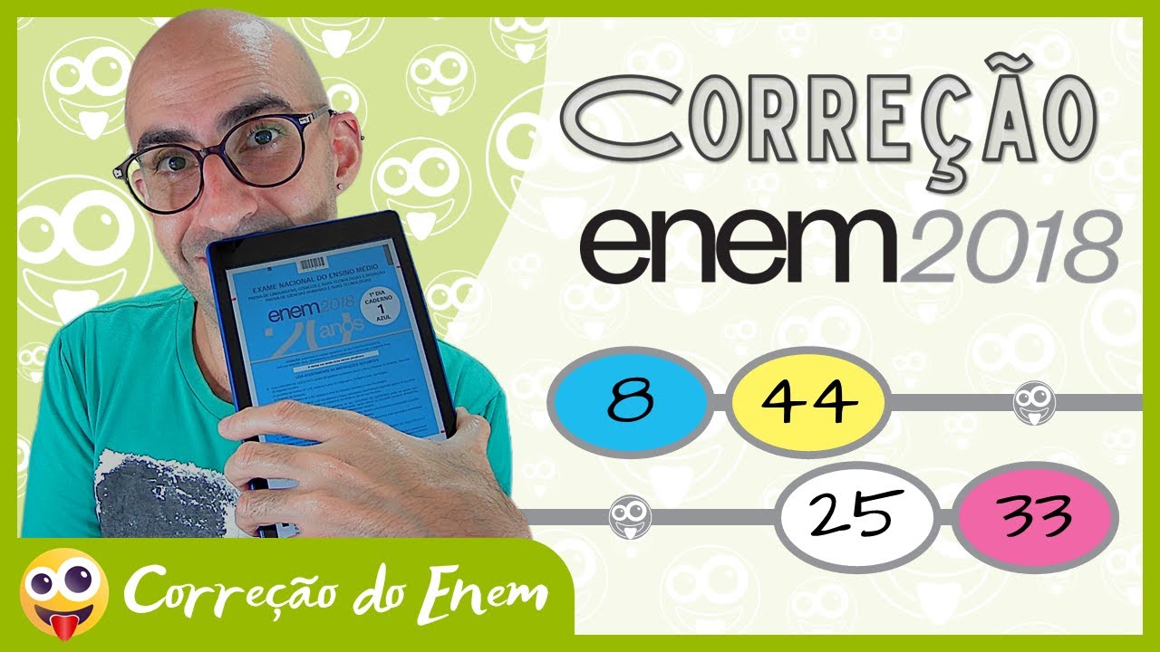[CORREÇÃO DO ENEM] Questão 8 - Enem 2018 - Prova azul ▷ Famigerado