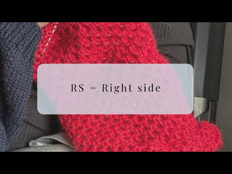 Common Knitting Abbreviations – What Does RS Mean in Knitting?
