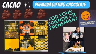 Cacao Premium Gift Chocolates #review #snackreview  #chocolate #chocolatereview