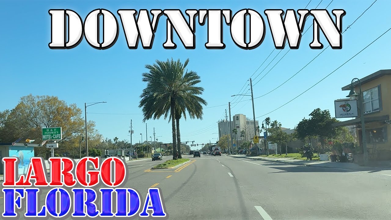 M & M Video Games Largo Fl Largo - Florida - 4K Downtown Drive - YouTube