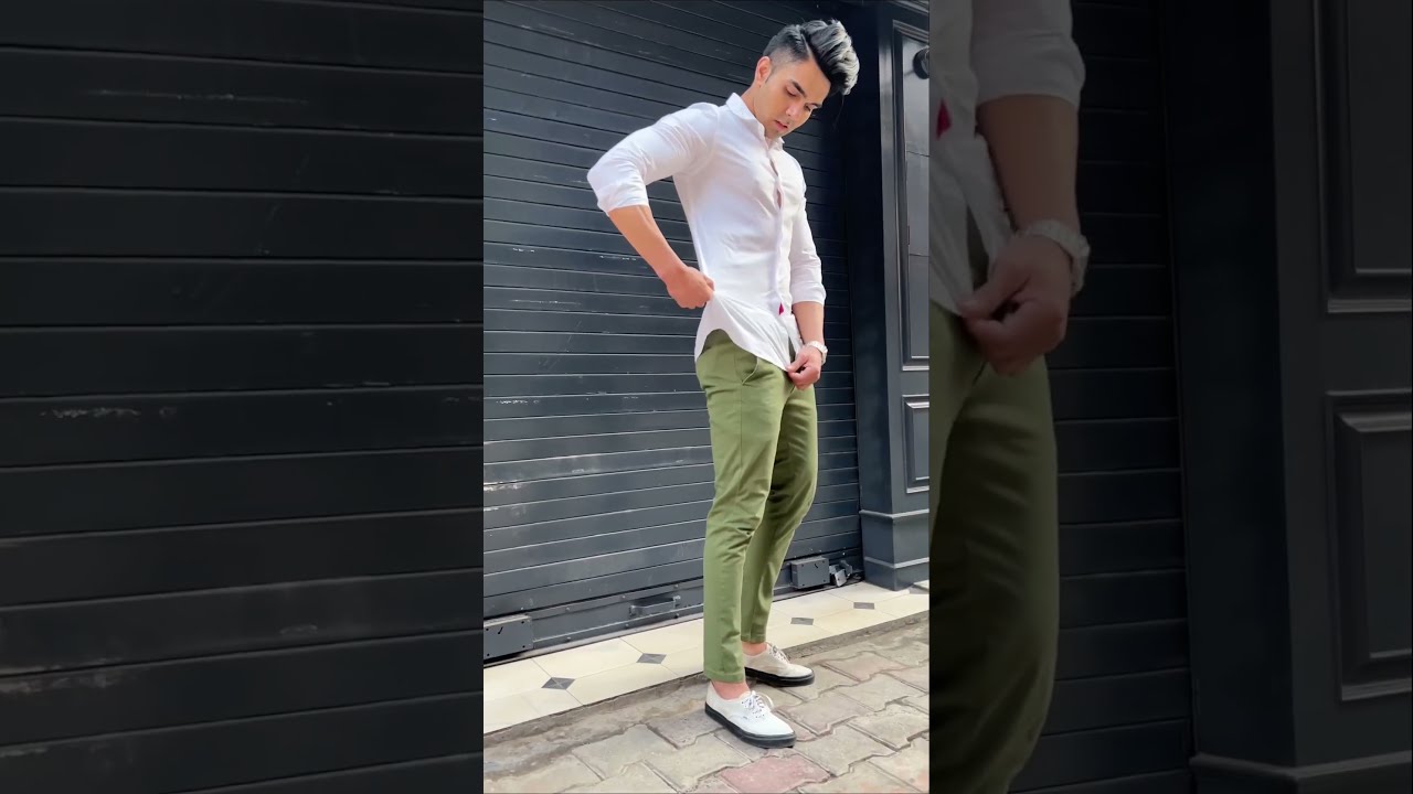 How To Wear Grey Pants With A White Shirt  Ready Sleek
