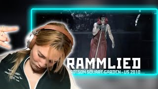 Reaction to Rammstein | “Rammlied” Live at the Madison Square Garden 2010 🔥