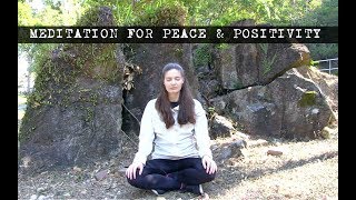 Hello and welcome to this guided meditation for peace positivity.
video is a short 7 minute that you can do anytime, anywhere. thr...