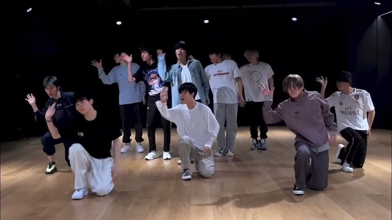 Move Ear Dancing TREASURE - ‘HELLO’ Mirrored Dance Practice Slowed 50% - YouTube