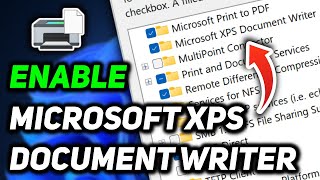 विंडोज 11 में माइक्रोसॉफ्ट एक्सपीएस डॉक्यूमेंट राइटर को कैसे इनेबल करें screenshot 4