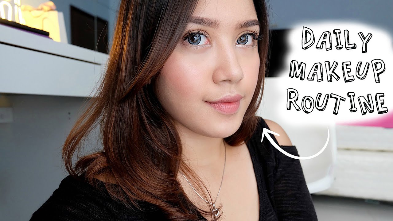 Daily Makeup Routine Vira Yunita YouTube