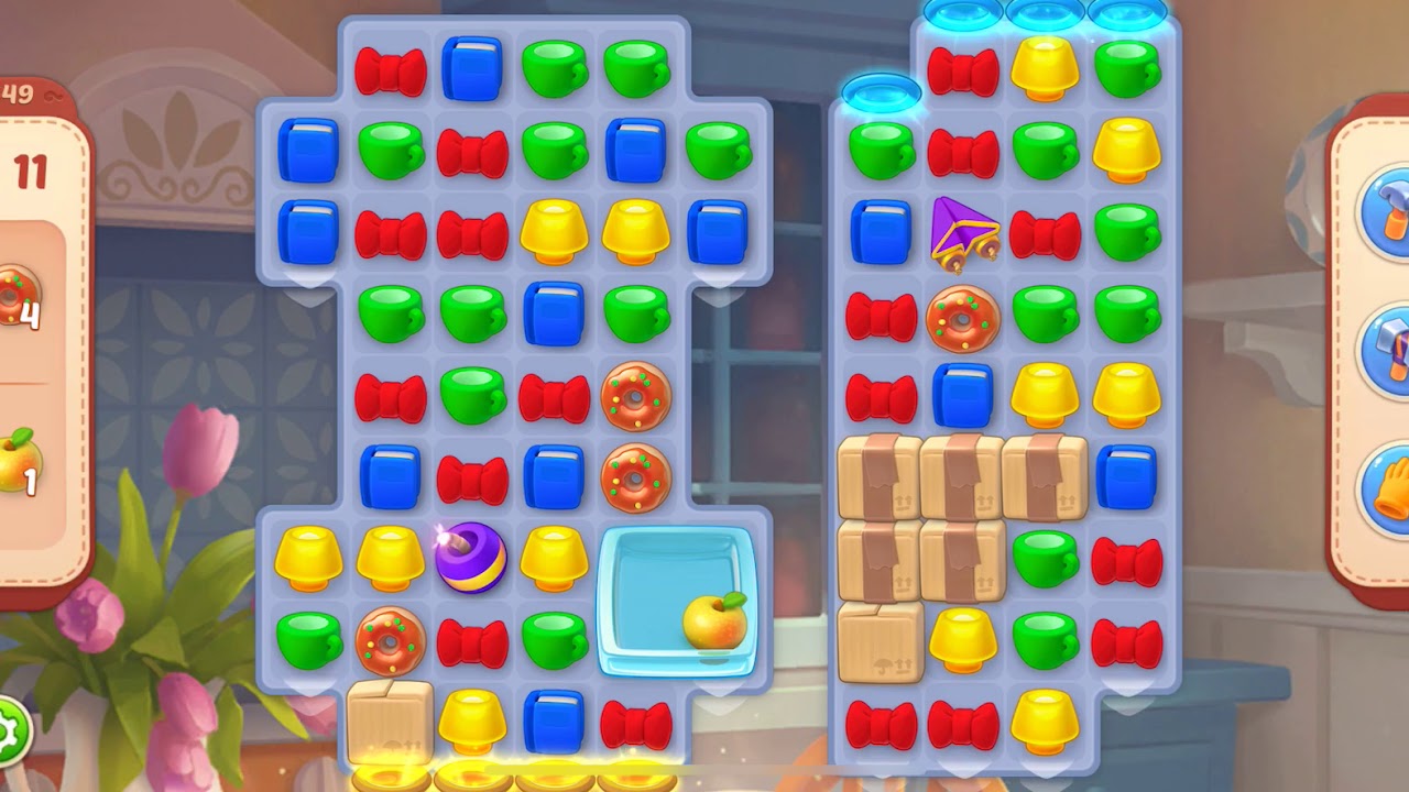 [Gameplay] Homescapes - Level 649 (No Boosters) http://homescapes.toptools.xyz