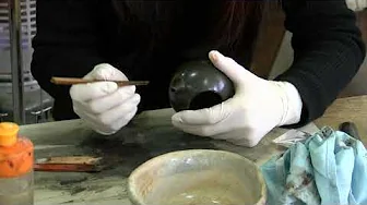 陶器の金継ぎ体験講座／草月陶房  2021.1.29