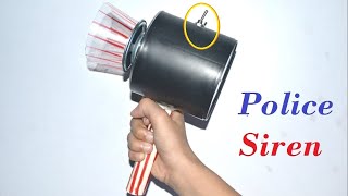 How to make a police siren using 555 IC