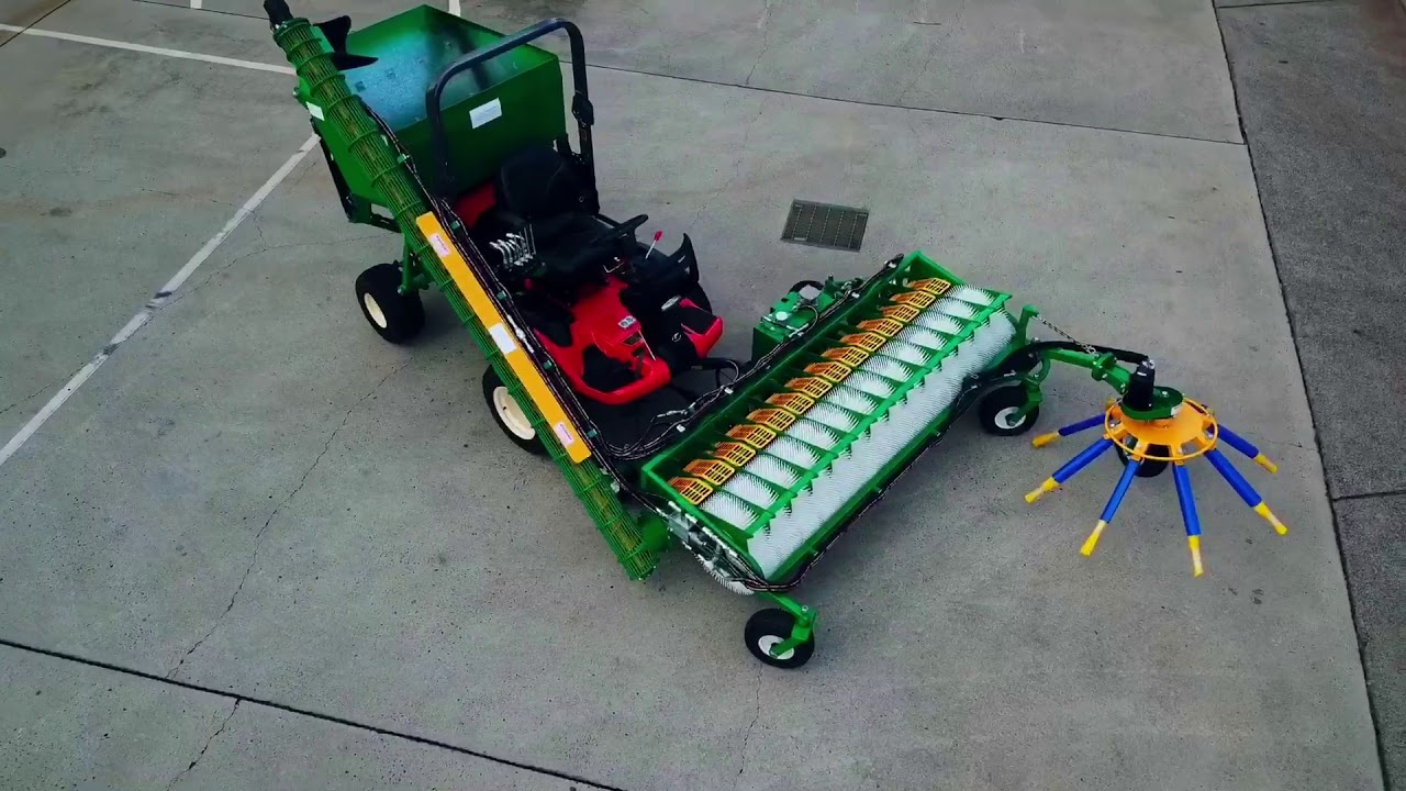 MACADAMIA NUT HARVESTER SMALL YouTube