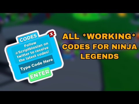 All New Working Codes In Roblox Ninja Legends February 2020