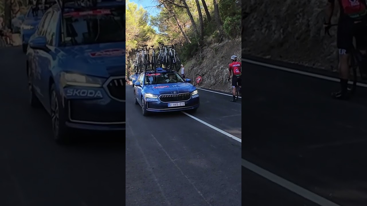 Mathias Norsgaard 🔴 de #lavuelta pujant Tudons. #cycling #cyclingpro