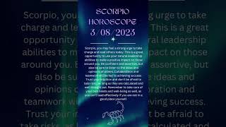 Scorpio♏️ Horoscope for March 8th 2022 #scorpio #astrology #horoscope #love #zodiac #universe #like