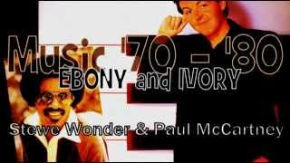 Video thumbnail of "Stewie Wonder (with Paul McCartney) Ebony & Ivory"