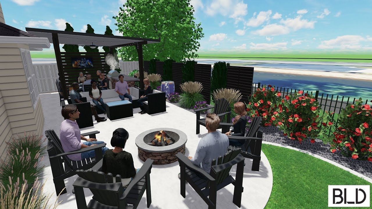 Meridian, Idaho - Backyard Landscape Design (Final Design) [SWI24]