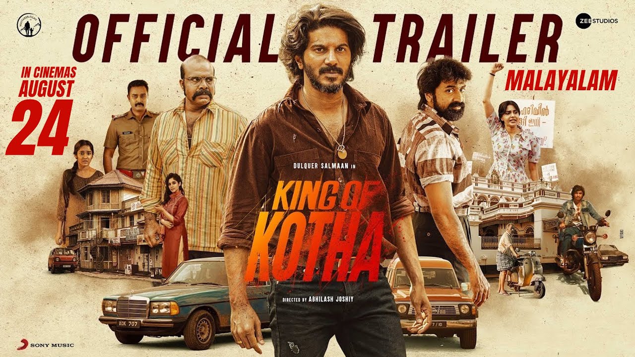 King of Kotha Trailer Malayalam  Dulquer Salmaan  Abhilash Joshiy  Jakes Bejoy
