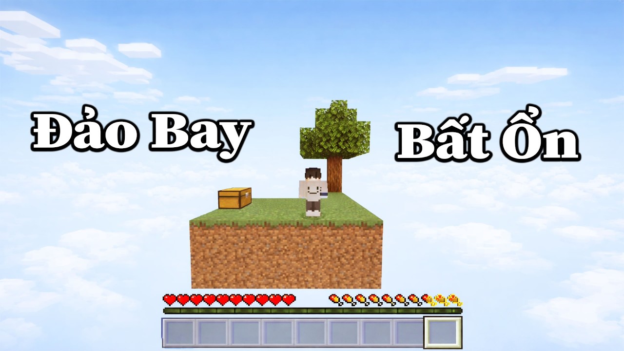 Sinh Tồn Trên Hòn Đảo Bay Bất Ổn Nhất Minecraft ( Phần 2 ) 🤣 Siêu Hài Hước