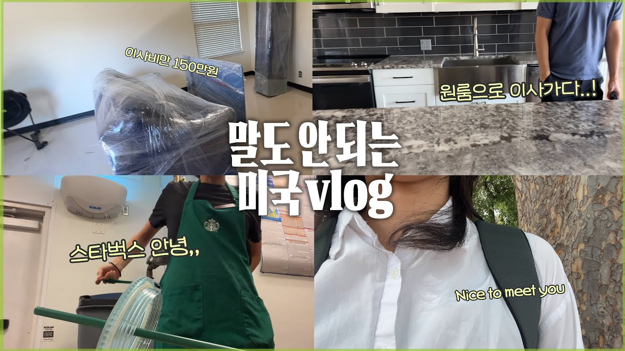 미국생활을 계속 한다는 것은.. 이직과 이사 #vlog