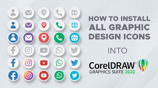 Install All Graphic Design Icons Into CorelDRAW