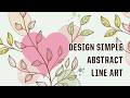 How to design Abstract Floral Art in Adobe Illustrator with Your Own Brushes