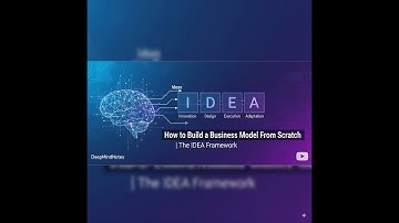 How to Build a Business Model From Scratch | The IDEA Framework