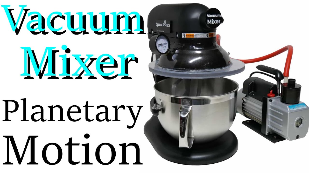 Motion Vacuum Mixer from Spruce Science will Eliminate Air
