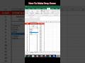 How To Make Drop Down #excel #reels #viral #excelshortcuts