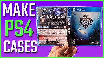 How to Print PS4 Game Cases - How to Make Replacement PS4 Cases