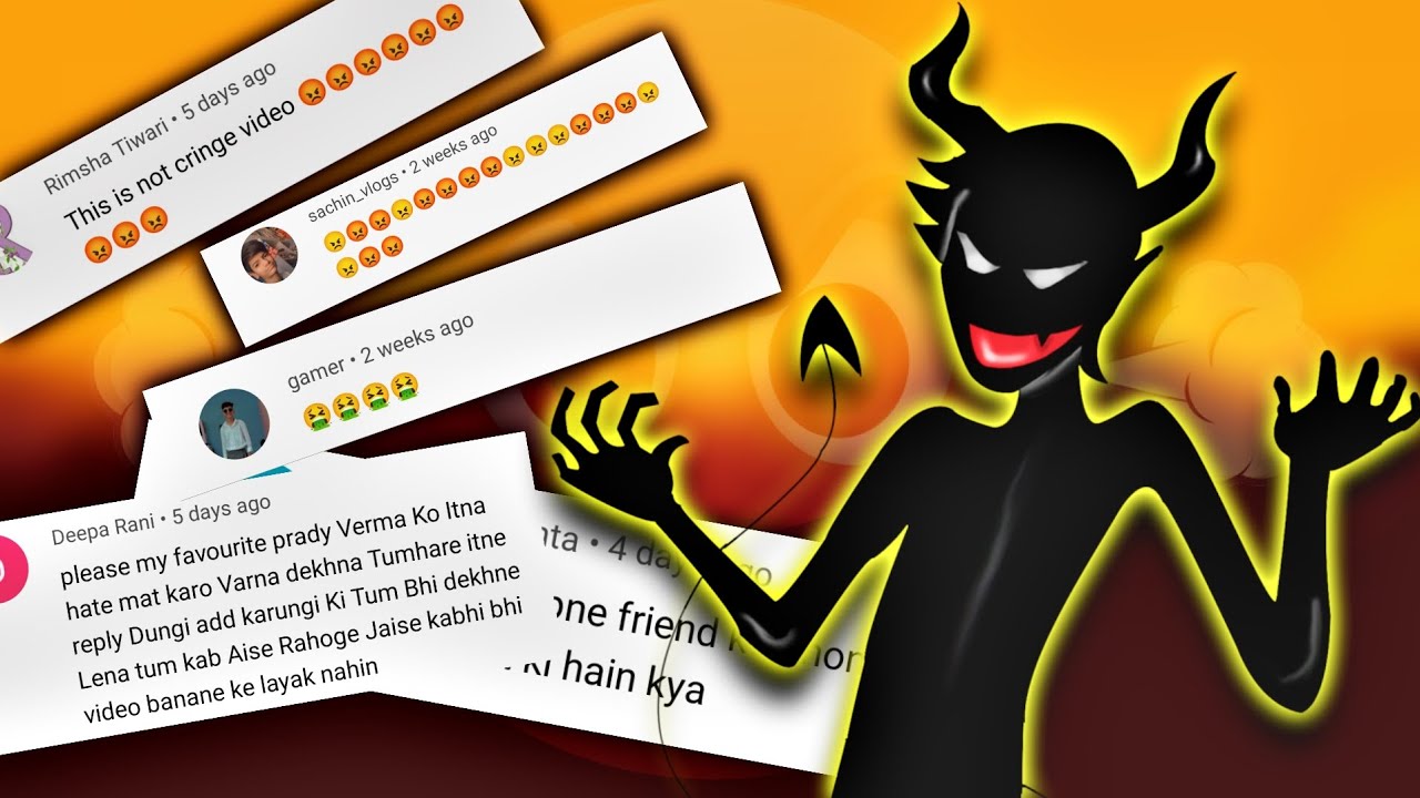 Reply To Haters😈[email withheld — use the contact form] #roast #newhagamer @triggeredinsaan @CarryMinati