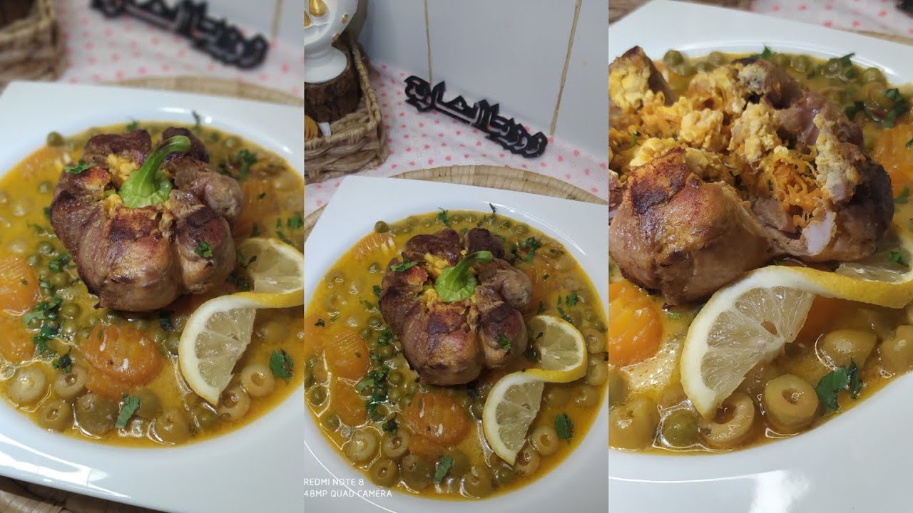 زوزيتا الشاوية/كويس فاغسي محشي ومحمر فوق جلبانة معسلة🤤طراوة ويقطر بالبنة