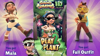 Mala and Alicia Fall Outfit Unlocking on Subway Surfers Review