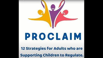 PROCLAIM: 12 Strategies for Adults Supporting Children to Regulate