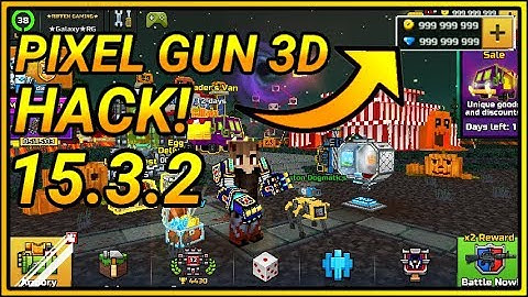 Pixel Gun 3d - Hack/Mod 15.3.2 | Unlimited Coins And Gems, Max Level, All Guns (Riffen Gaming)
