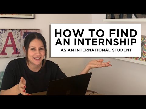 Video: How To Find An Internship For Students