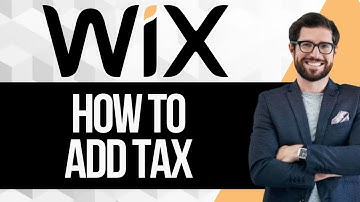 How to Add Tax to Wix