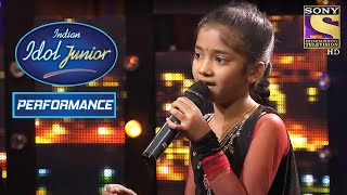 Sugandha's Sweet And Melodious Performance | Indian Idol Junior