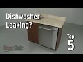 Top 5 Reasons Dishwasher Leaks — Dishwasher Troubleshooting