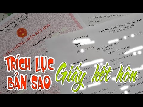 Video: Làm cách nào để tôi có được bản sao giấy đăng ký kết hôn của mình ở PA?