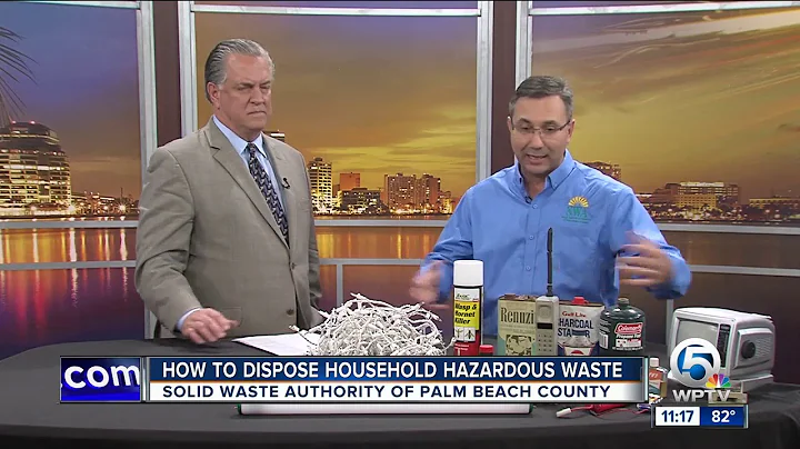Advice on disposing of household hazardous waste