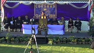 Escalon High School's Valedictorian Speech 2014