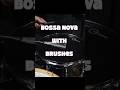 Brush Techniques. Bossa Nova Style #promark #andywinter #brushes #drums#bossanova