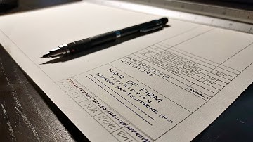 Title Block Drawing Video