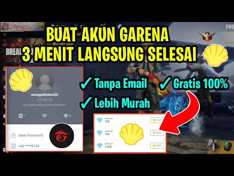 CARA MEMBUAT AKUN GARENA SHELL INDONESIA FULL TUTOR DENGAN CEPAT DAN MUDAH - DIJAMIN BERHASIL !!